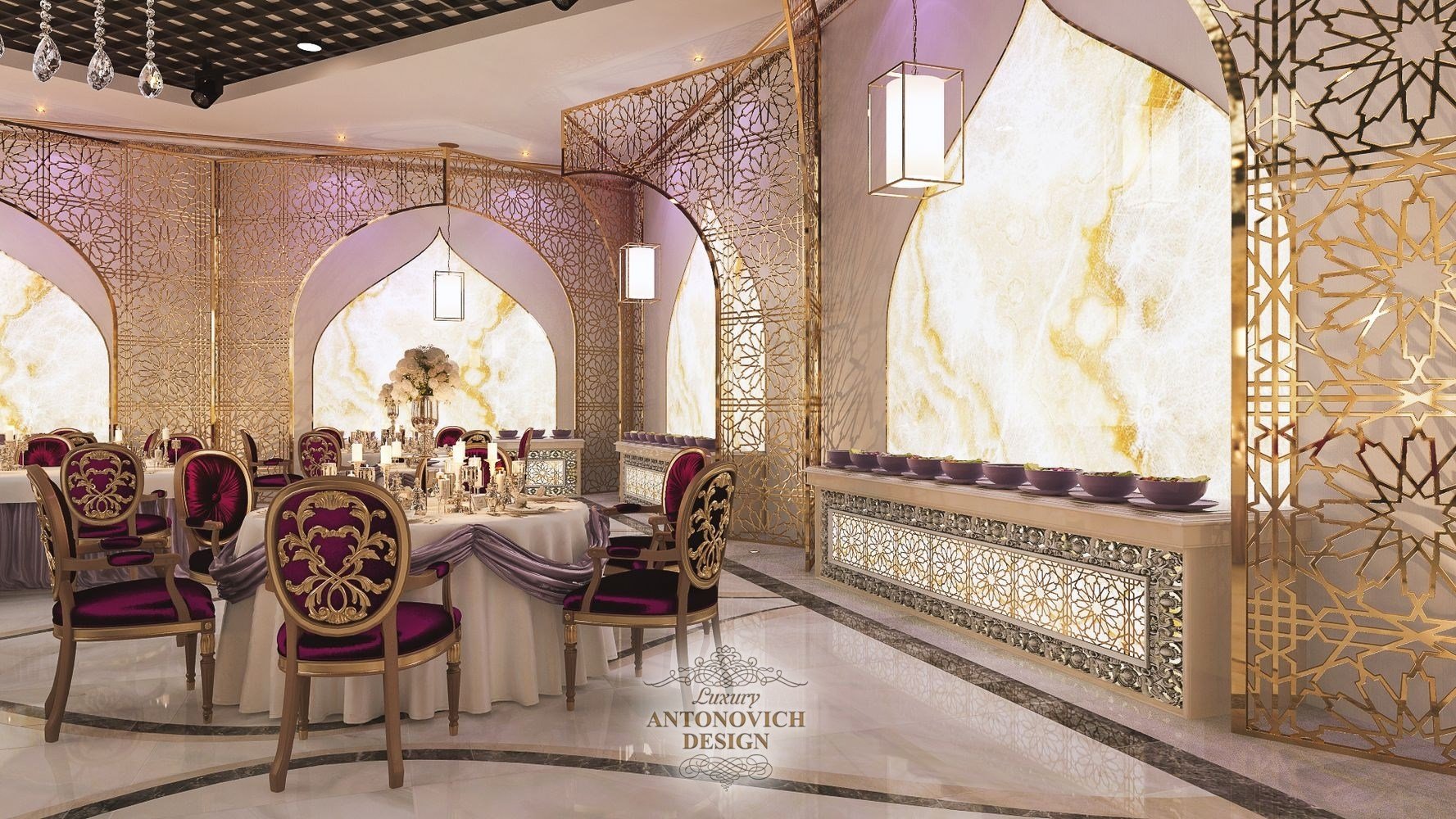 Favourite sp. Лакшери интерьеры кафе. Dubai Luxury Restaurant Design.